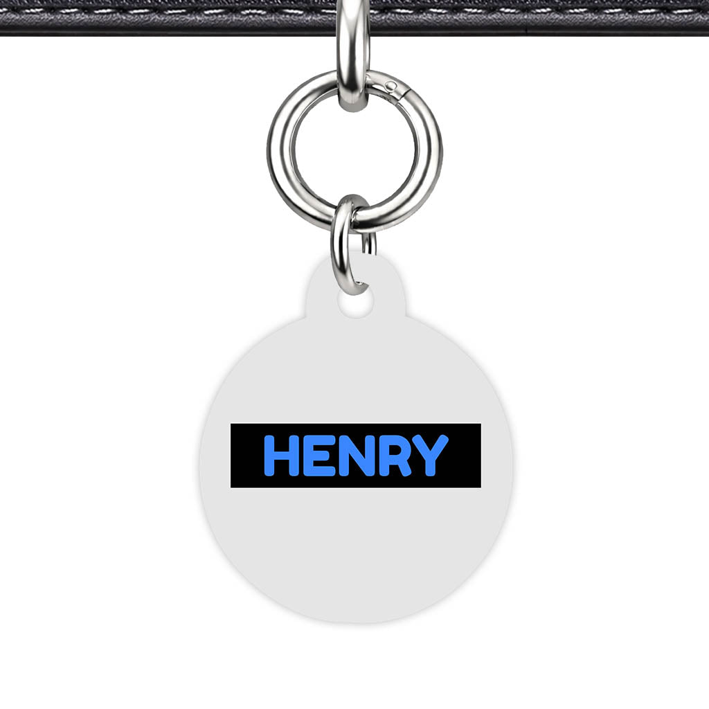 Gray QR Smart Pet Id Tag (Dog Tag & Cat Tag)