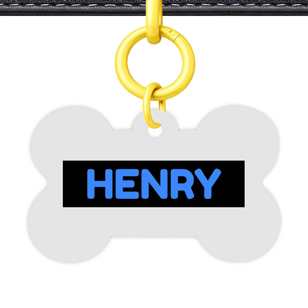 Gray Classic Pet Id (Dog Tag & Cat Tag)