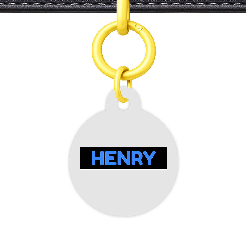 Gray Classic Pet Id (Dog Tag & Cat Tag)