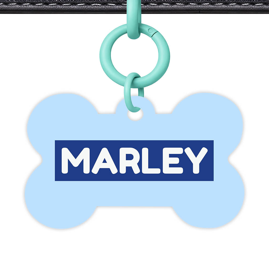 Sky Blue QR Smart Pet Id Tag (Dog Tag & Cat Tag)