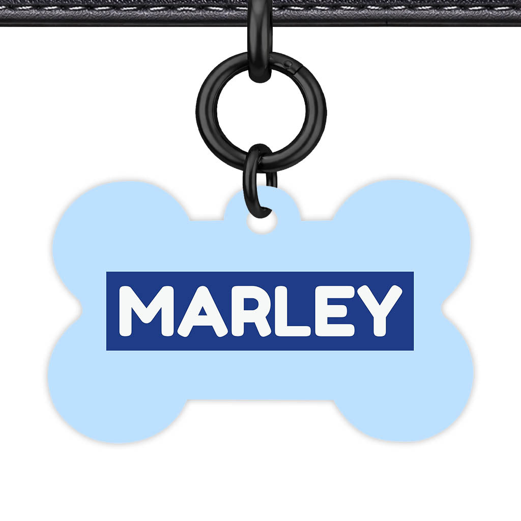 Sky Blue QR Smart Pet Id Tag (Dog Tag & Cat Tag)