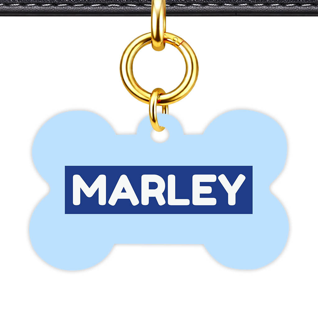 Sky Blue QR Smart Pet Id Tag (Dog Tag & Cat Tag)