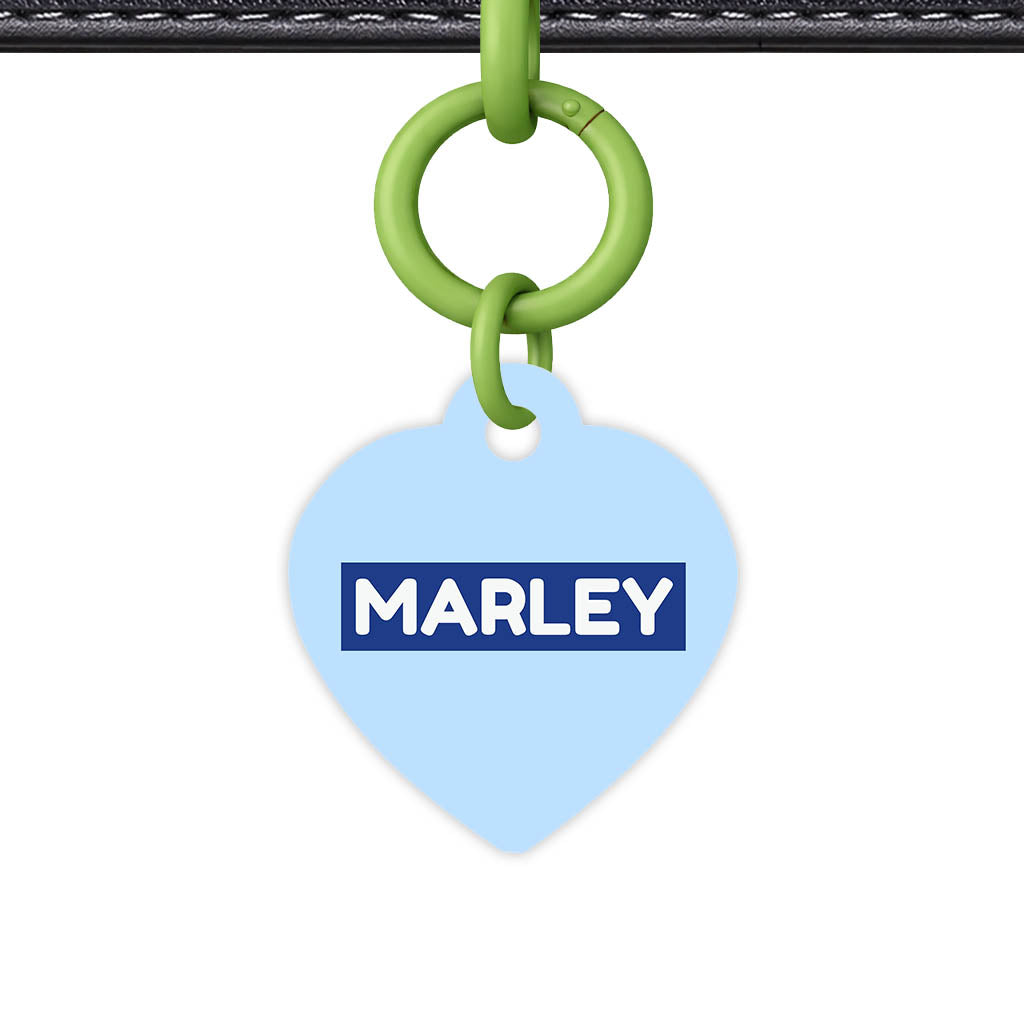 Sky Blue QR Smart Pet Id Tag (Dog Tag & Cat Tag)