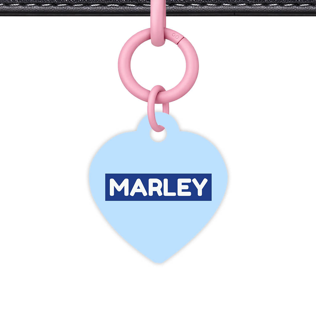 Sky Blue QR Smart Pet Id Tag (Dog Tag & Cat Tag)