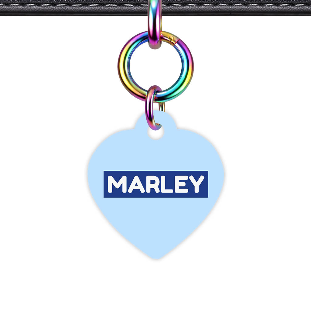 Sky Blue QR Smart Pet Id Tag (Dog Tag & Cat Tag)