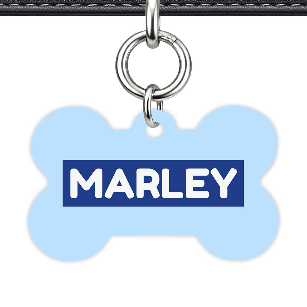 Sky Blue QR Smart Pet Id Tag (Dog Tag & Cat Tag)