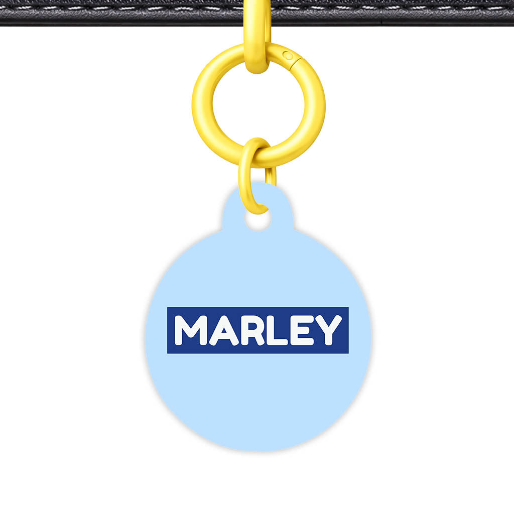 Sky Blue QR Smart Pet Id Tag (Dog Tag & Cat Tag)