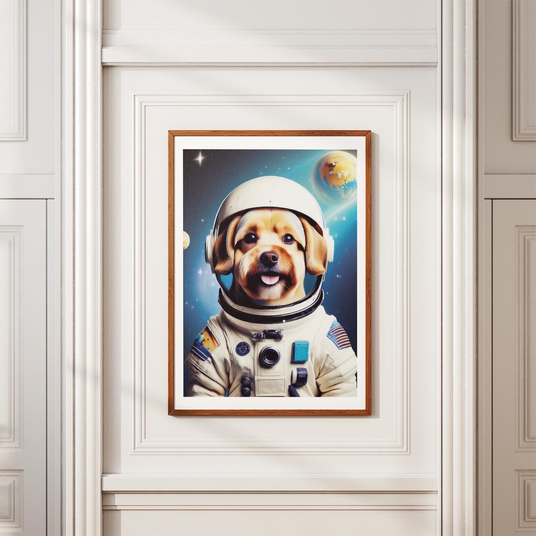Havanese Astronaut Dog Series image 3