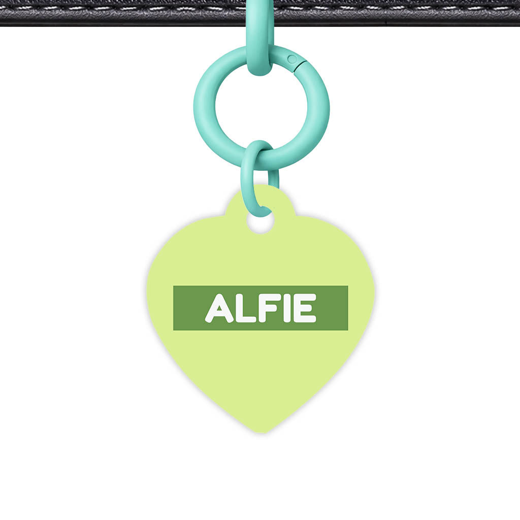Soft Lime QR Smart Pet Id Tag (Dog Tag & Cat Tag)