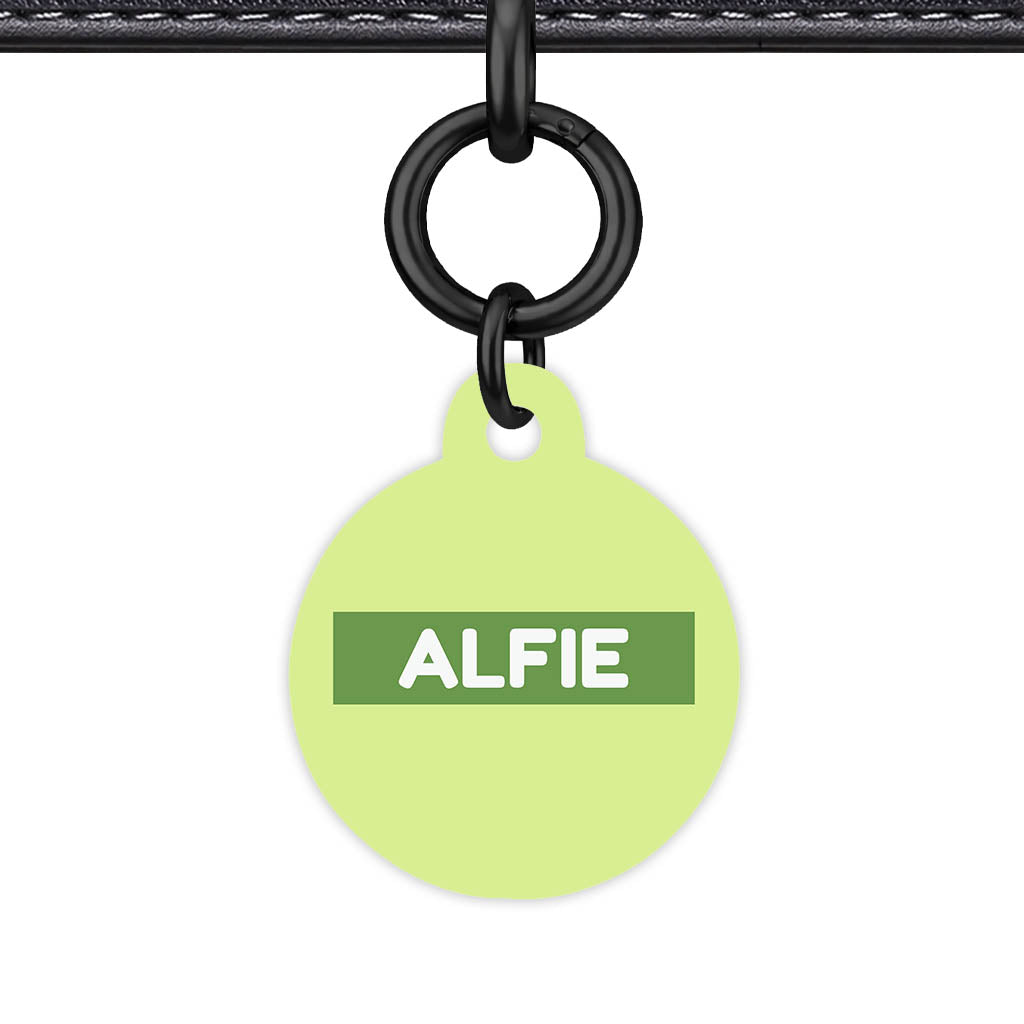 Soft Lime QR Smart Pet Id Tag (Dog Tag & Cat Tag)