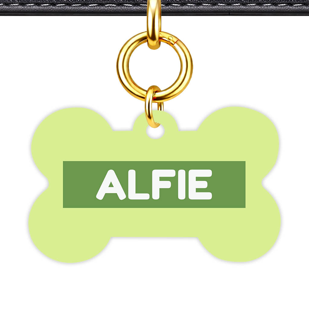 Soft Lime Classic Pet Id - image 11