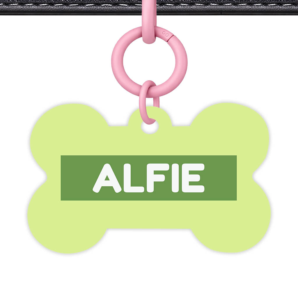 Soft Lime QR Smart Pet Id Tag (Dog Tag & Cat Tag)