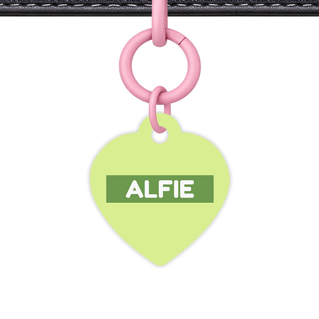 Soft Lime QR Smart Pet Id Tag (Dog Tag & Cat Tag)