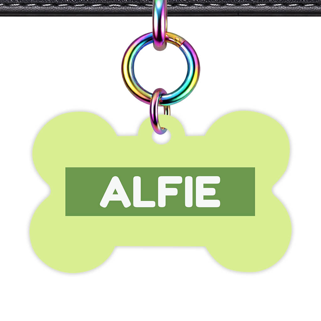 Soft Lime QR Smart Pet Id Tag (Dog Tag & Cat Tag)