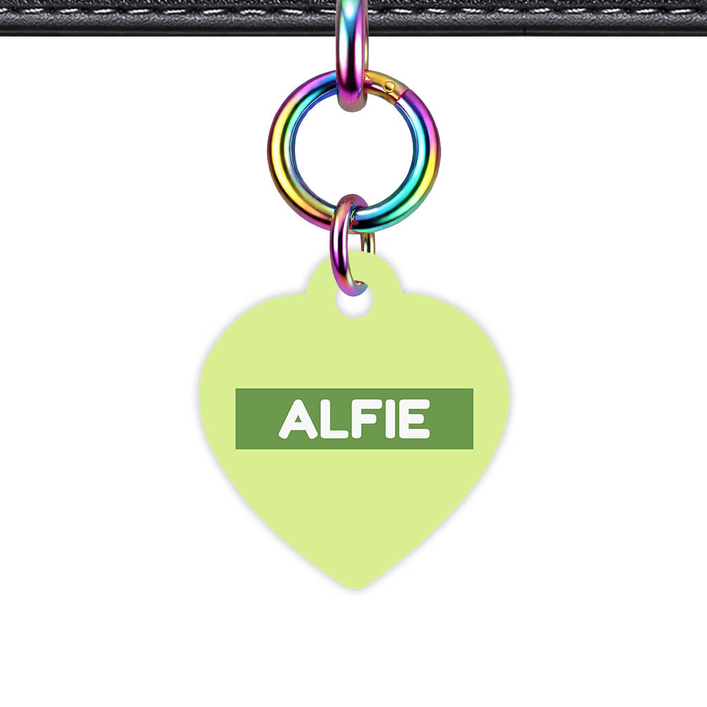 Soft Lime Classic Pet Id - image 10