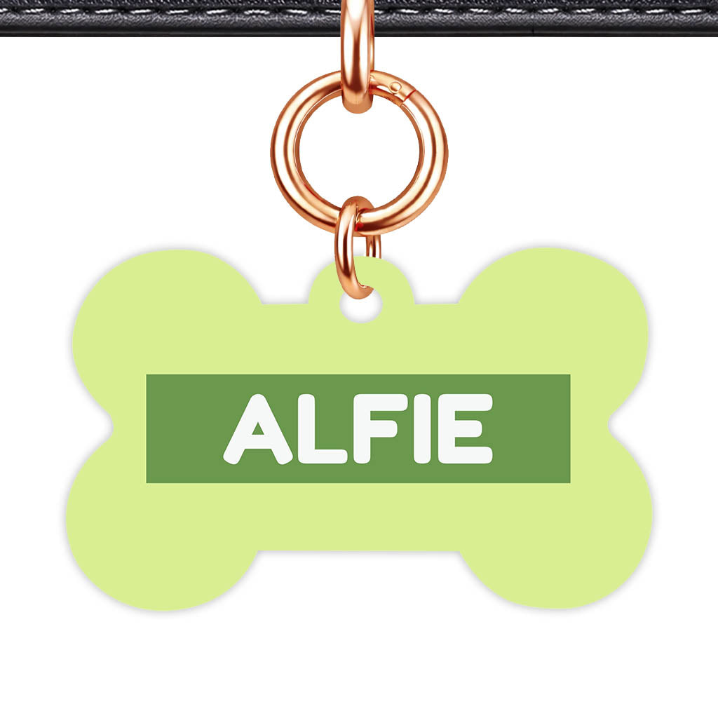 Soft Lime Classic Pet Id - image 14