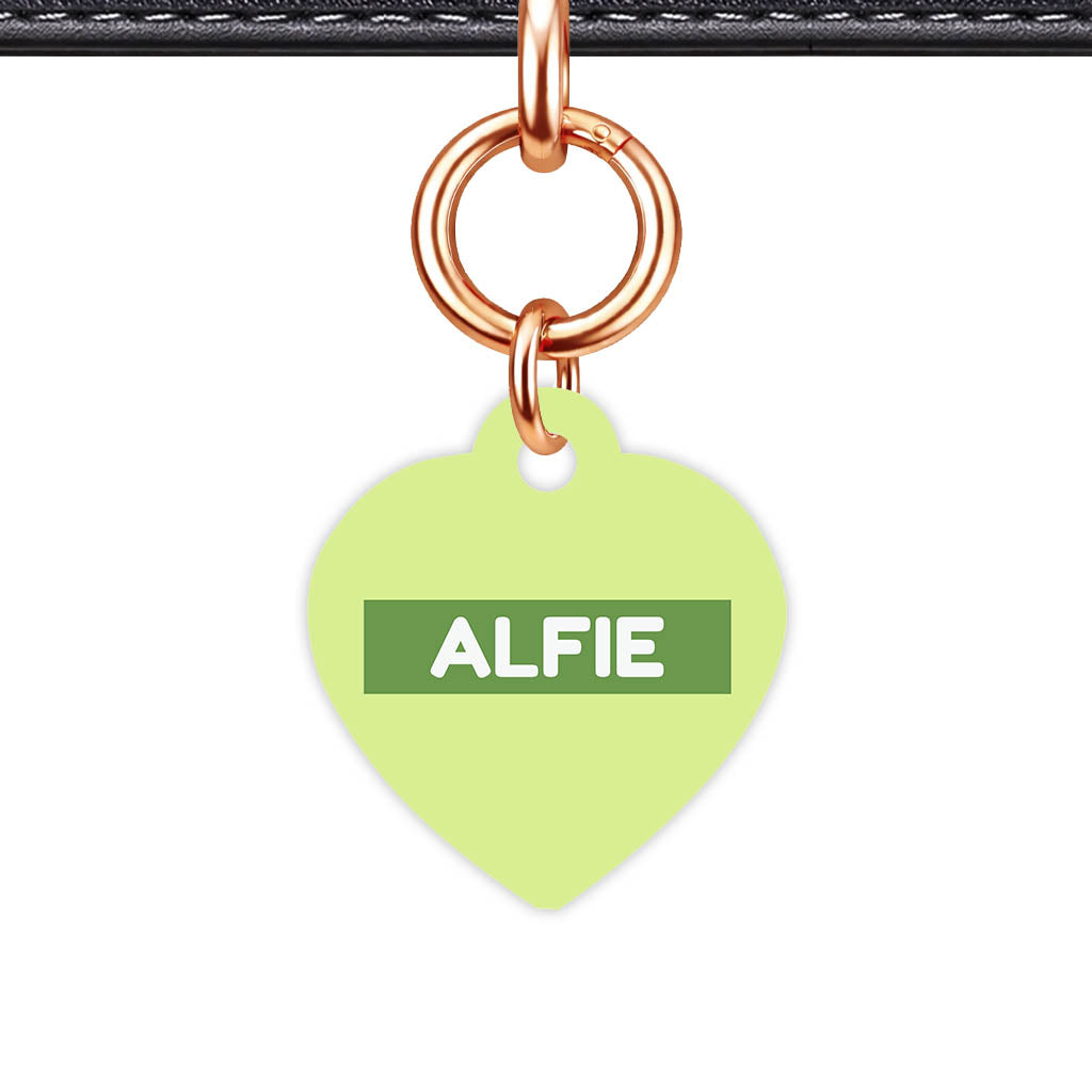 Soft Lime Classic Pet Id - image 4