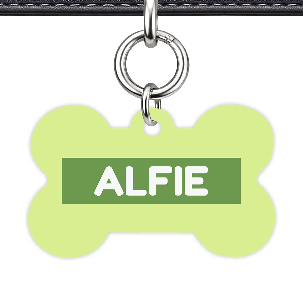 Soft Lime Classic Pet Id - image 13