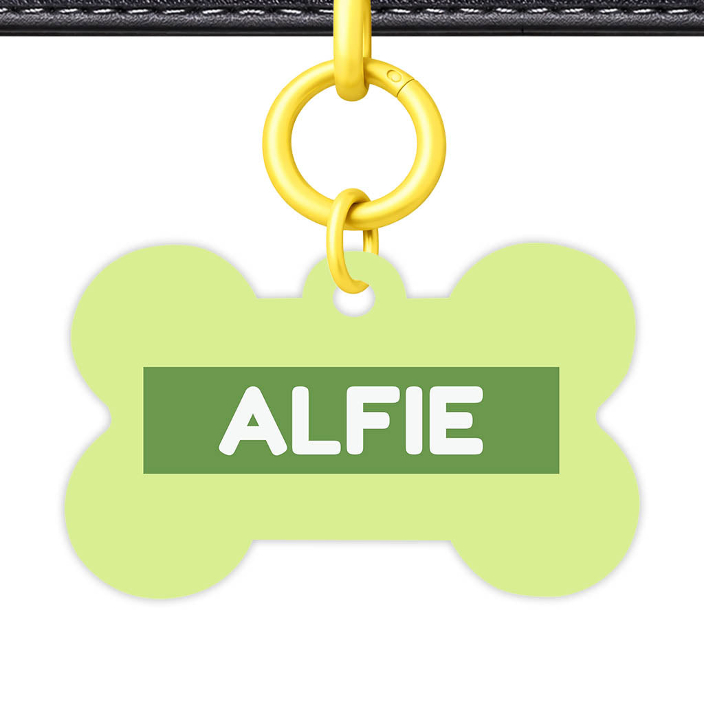Soft Lime QR Smart Pet Id Tag (Dog Tag & Cat Tag)
