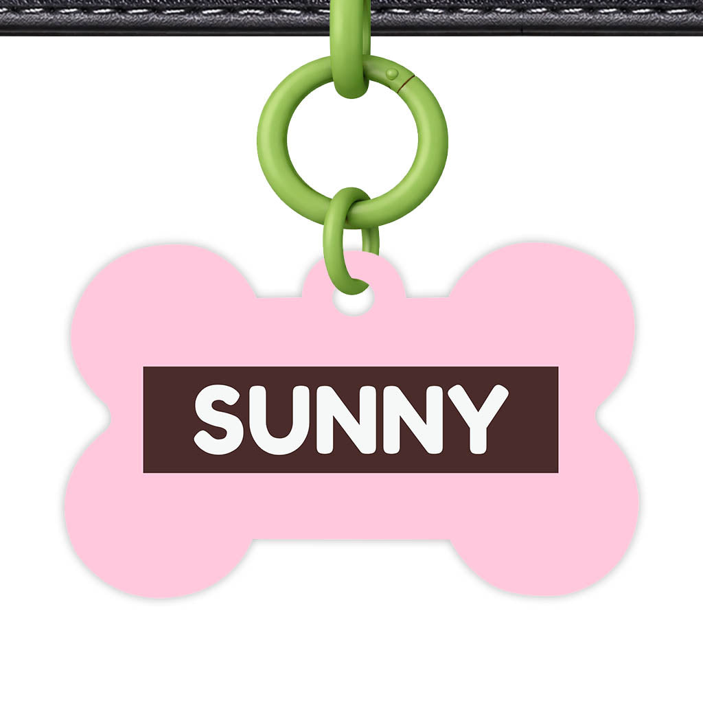 Pale Bue Classic Pet Id (Dog Tag & Cat Tag)