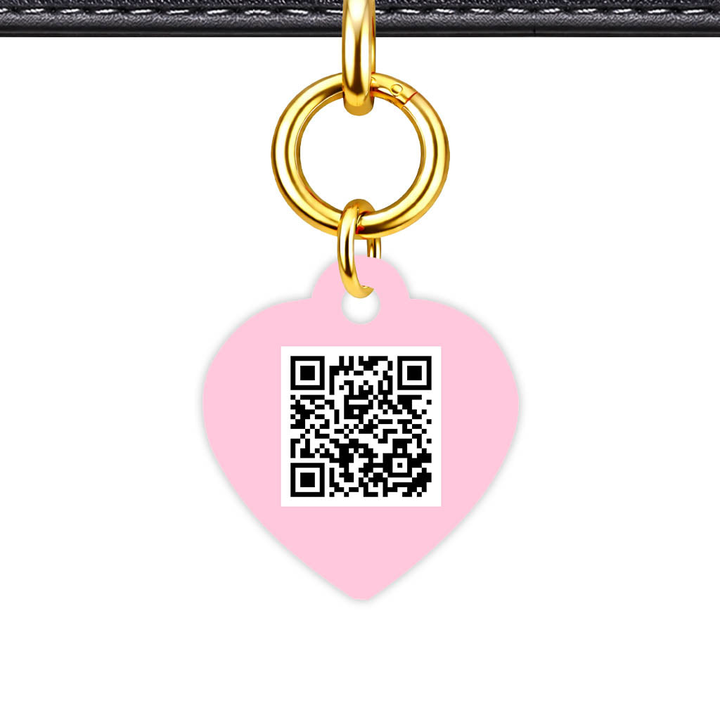Pale Bue QR Smart Pet Id Tag (Dog Tag & Cat Tag)
