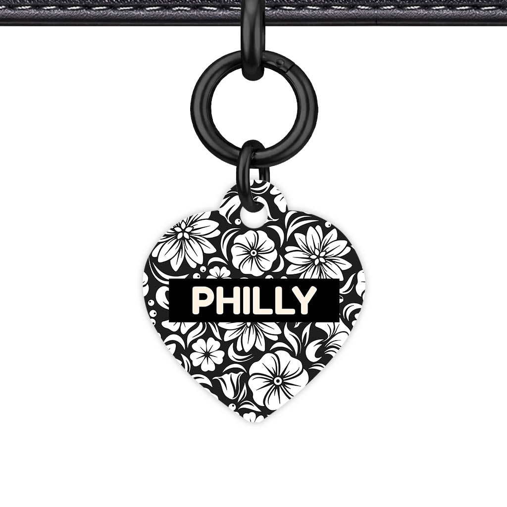 Black and White Flora Classic Pet Id - image 6