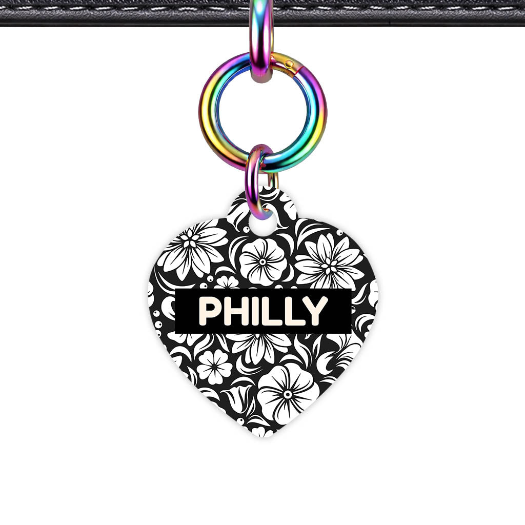 Black and White Flora Classic Pet Id - image 10