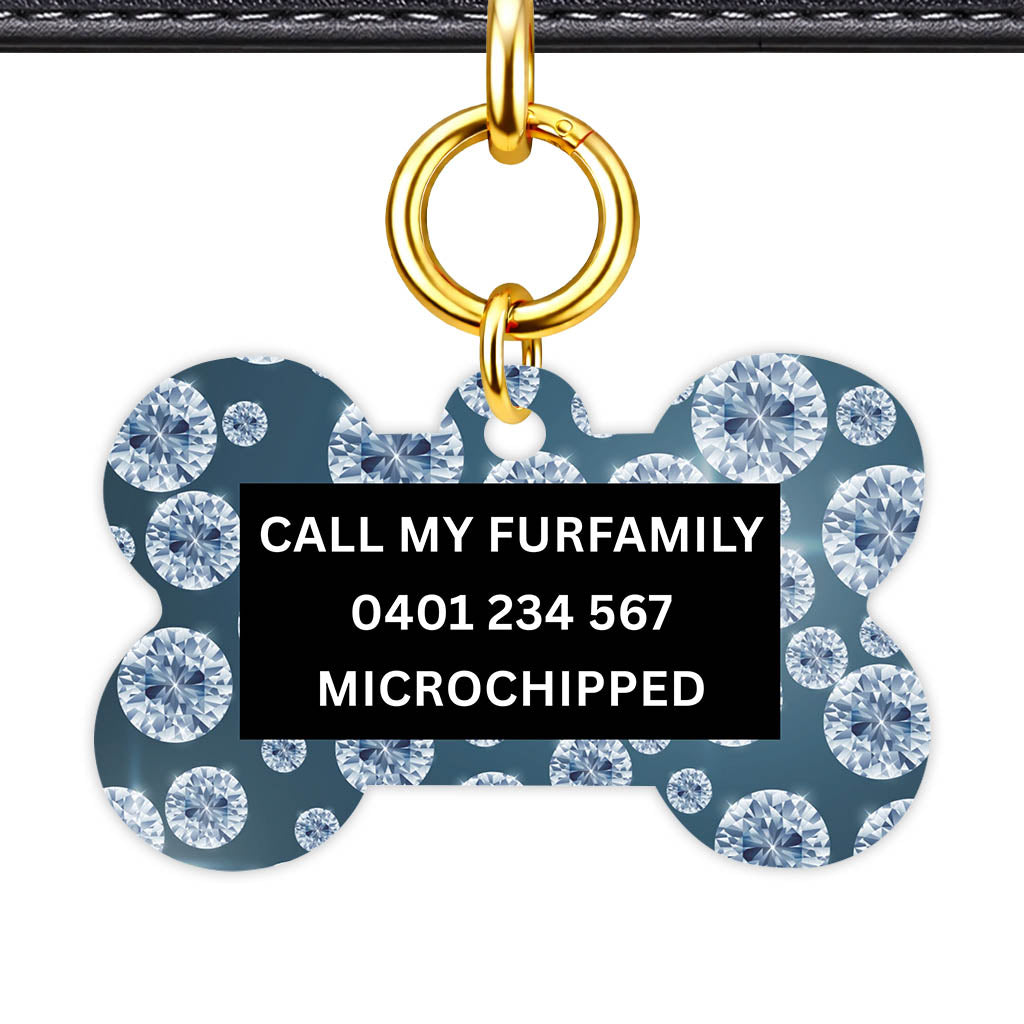 Diamonds Sky High Classic Pet Id (Dog Tag & Cat Tag)