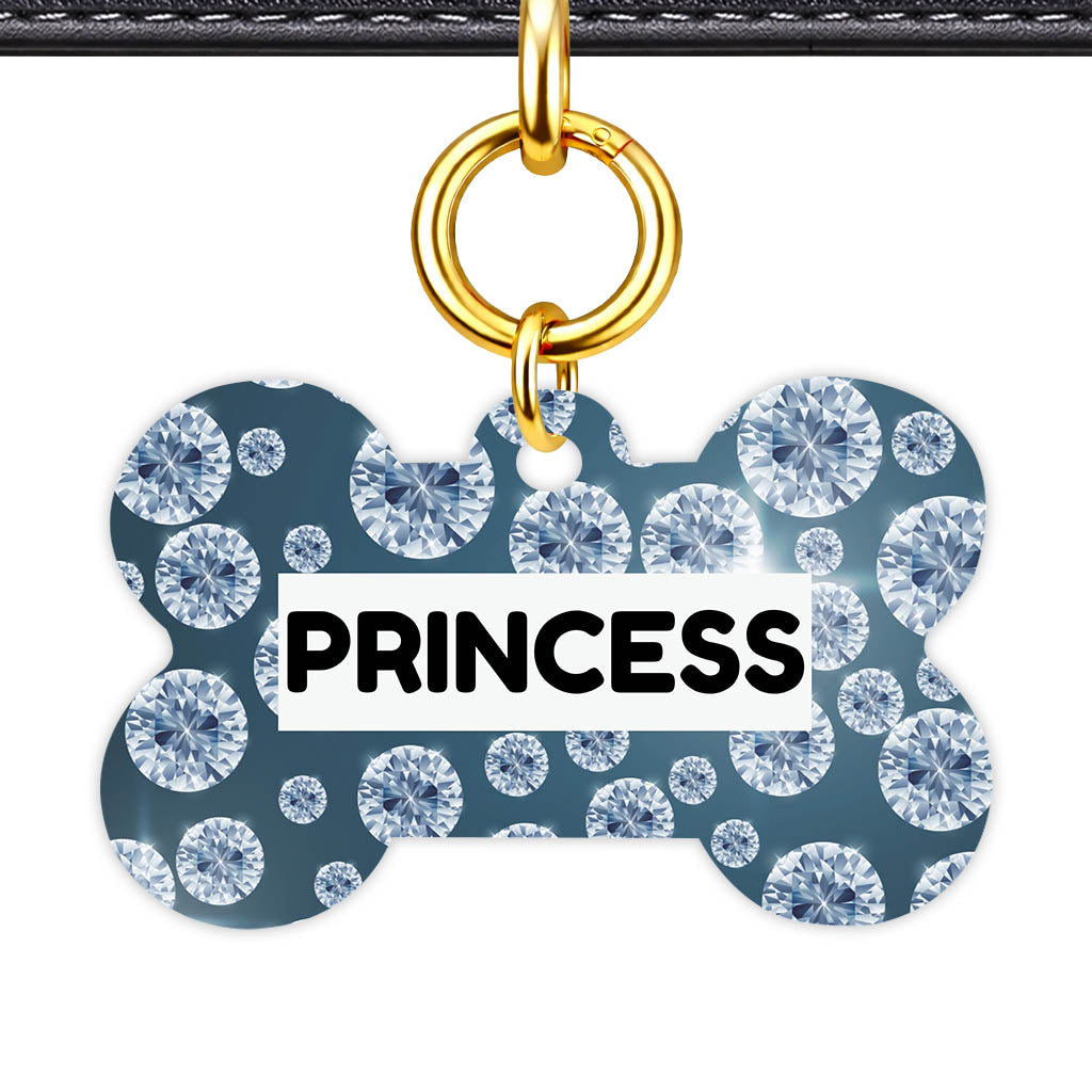 Diamonds Sky High QR Smart Pet Id Tag (Dog Tag & Cat Tag)