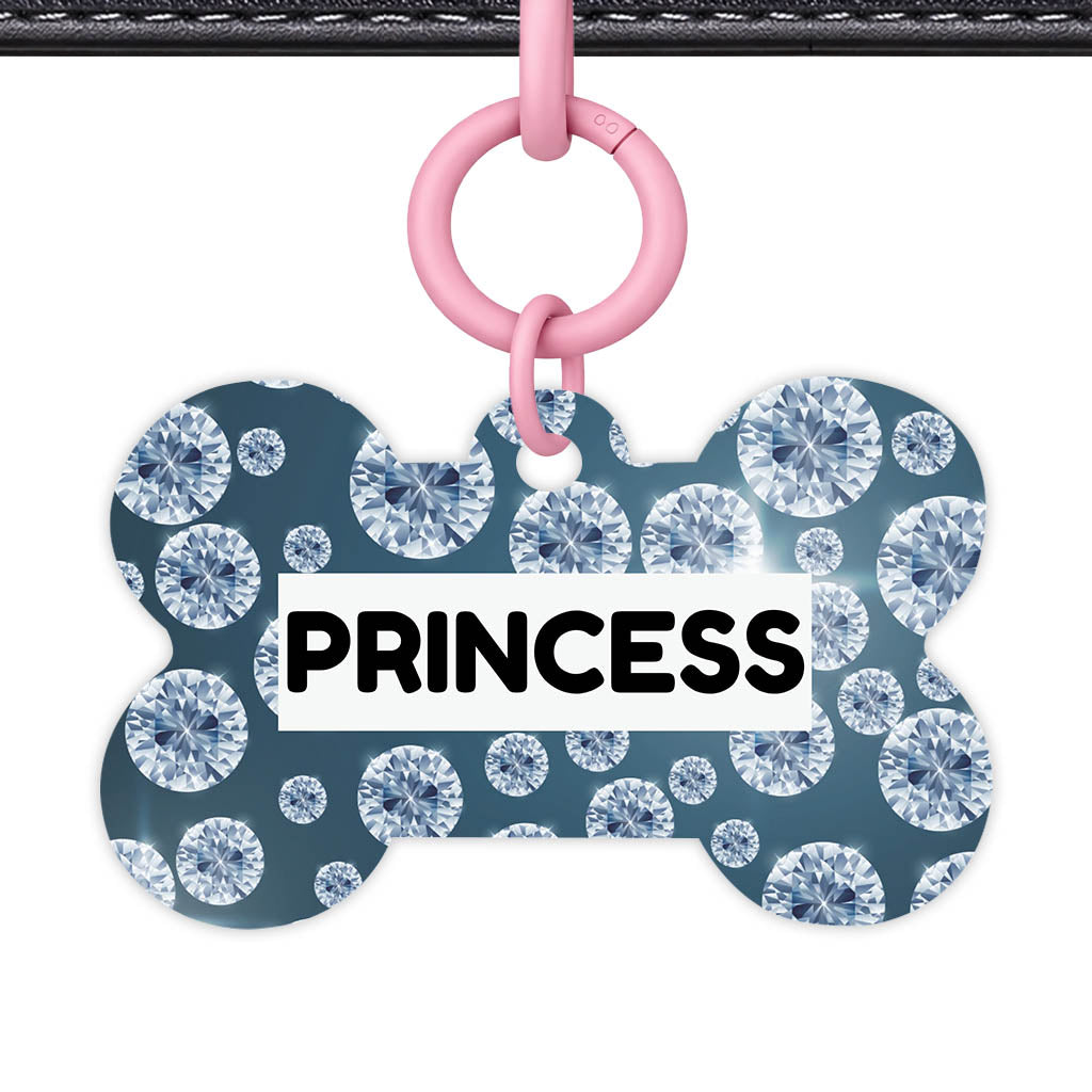 Diamonds Sky High QR Smart Pet Id Tag (Dog Tag & Cat Tag)
