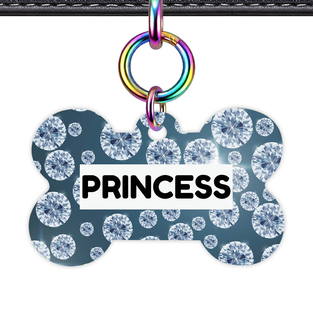 Diamonds Sky High QR Smart Pet Id Tag (Dog Tag & Cat Tag)