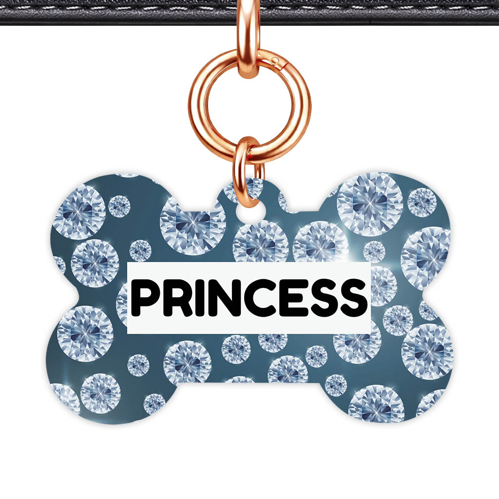 Diamonds Sky High QR Smart Pet Id Tag (Dog Tag & Cat Tag)
