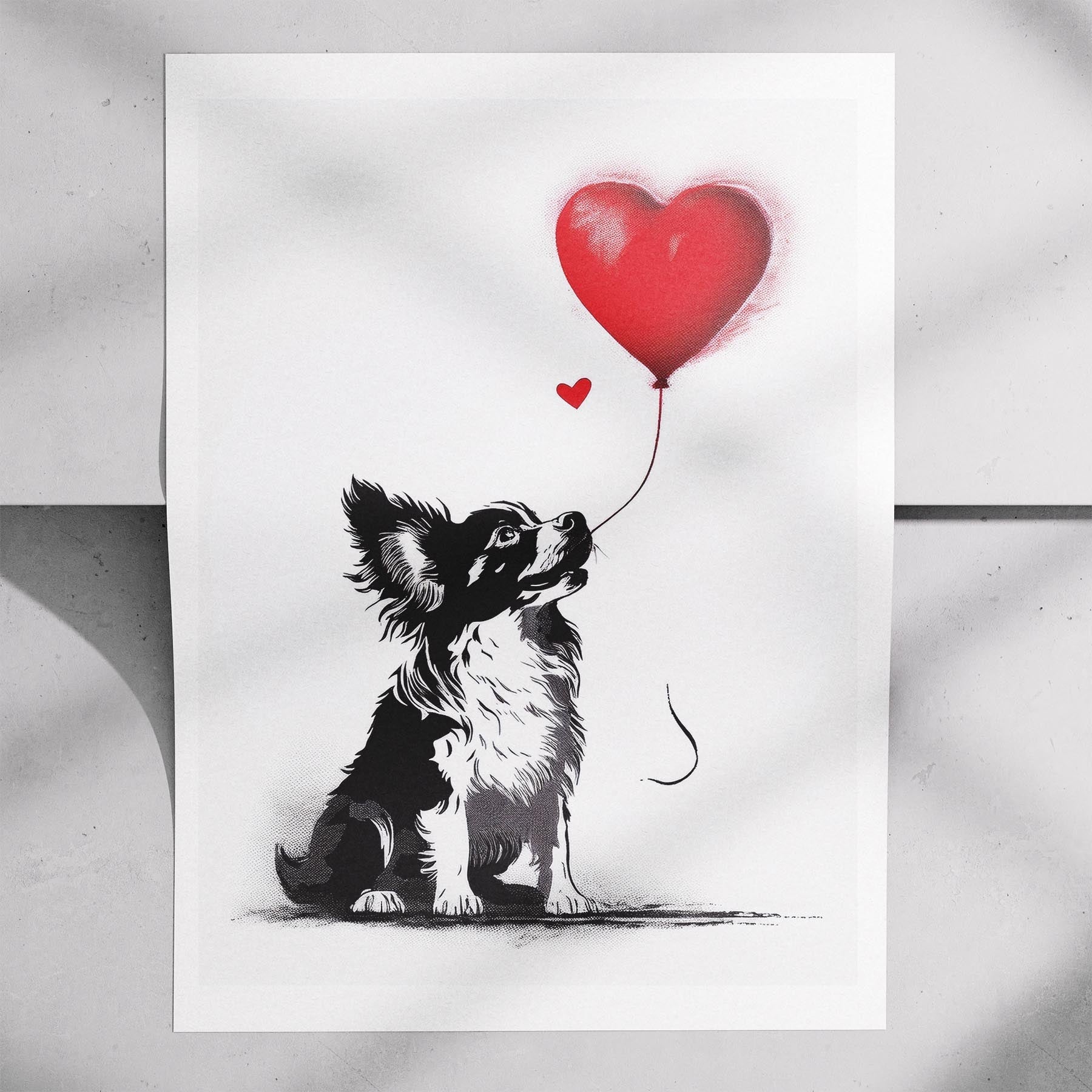 Papillon DOGSY Series inspired by the Art of Banksy image 7
