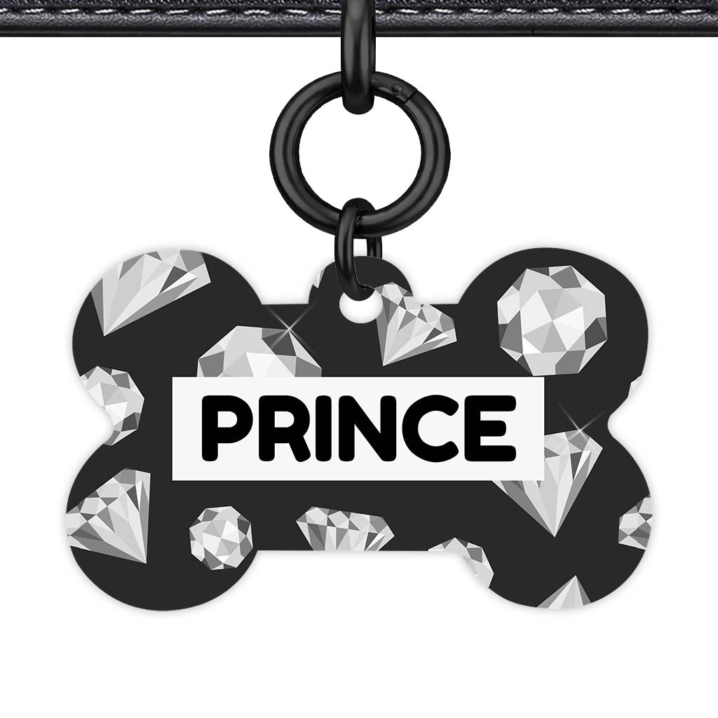 Diamonds Mono Classic Pet Id (Dog Tag & Cat Tag)