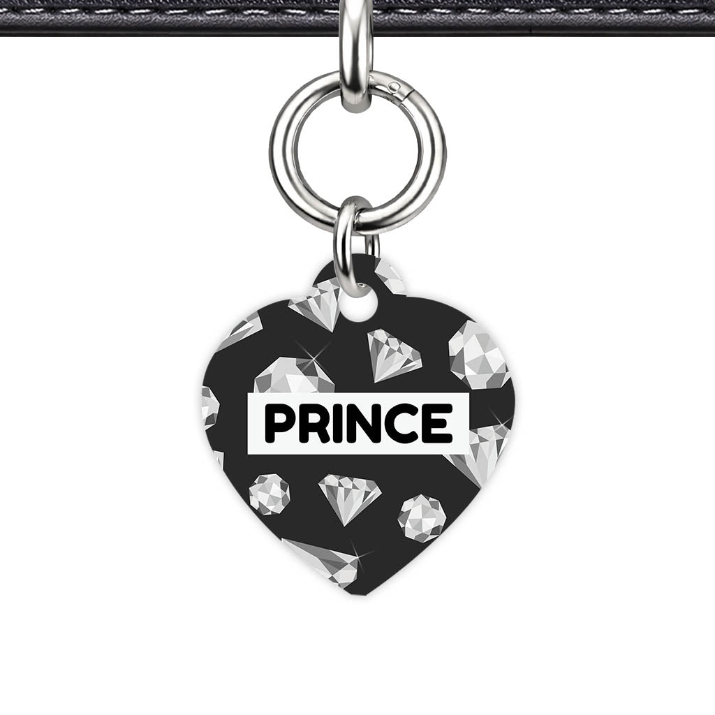 Diamonds Mono QR Smart Pet Id Tag (Dog Tag & Cat Tag)