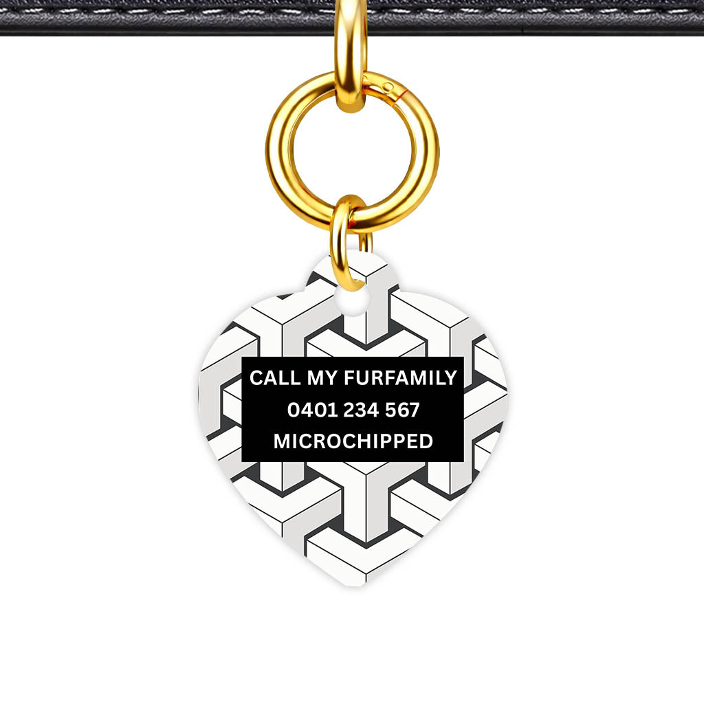 Mono Cubism Classic Pet Id (Dog Tag & Cat Tag)