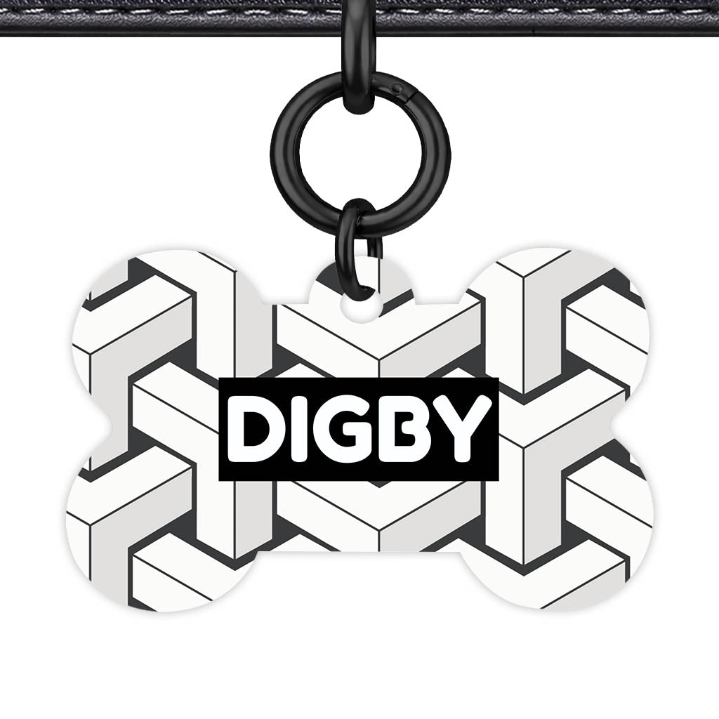 Mono Cubism Classic Pet Id (Dog Tag & Cat Tag)