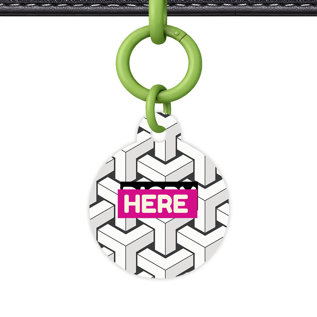 Mono Cubism Classic Pet Id (Dog Tag & Cat Tag)