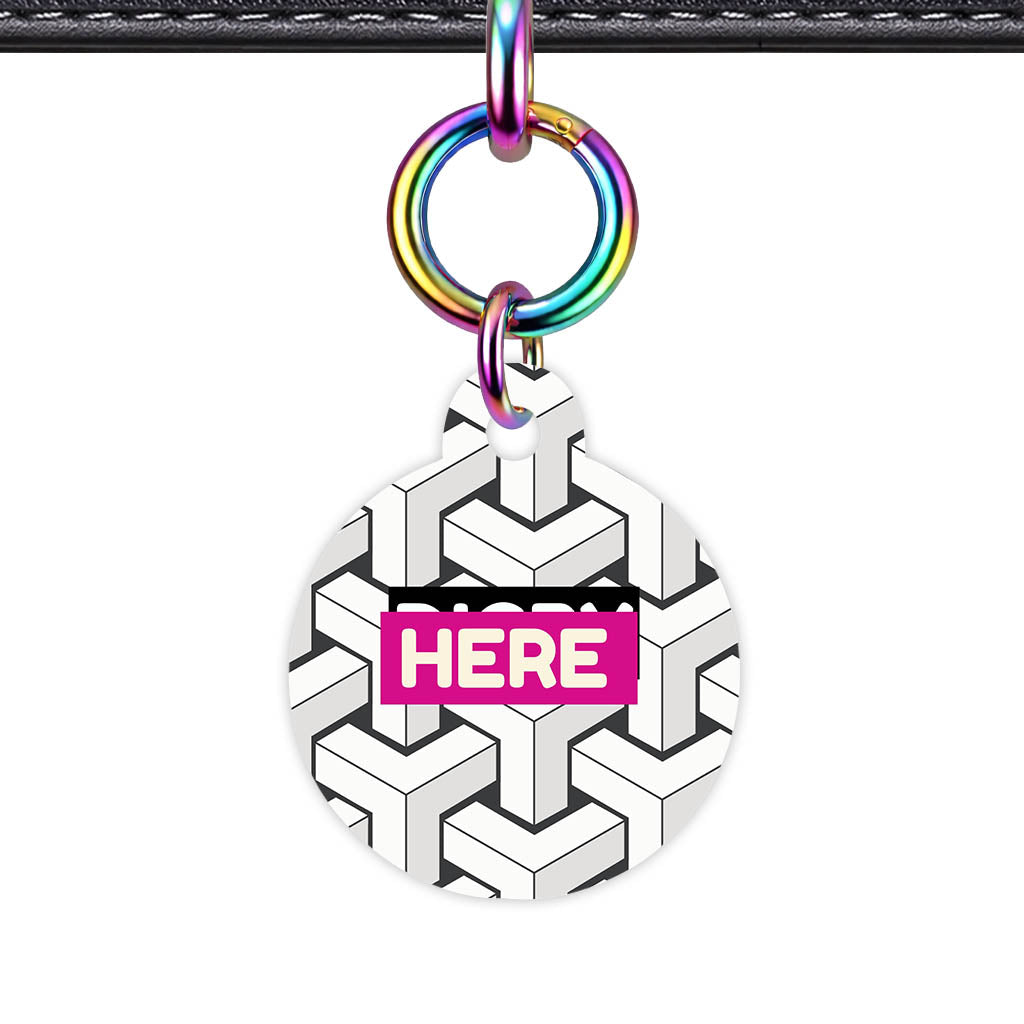 Mono Cubism Classic Pet Id (Dog Tag & Cat Tag)