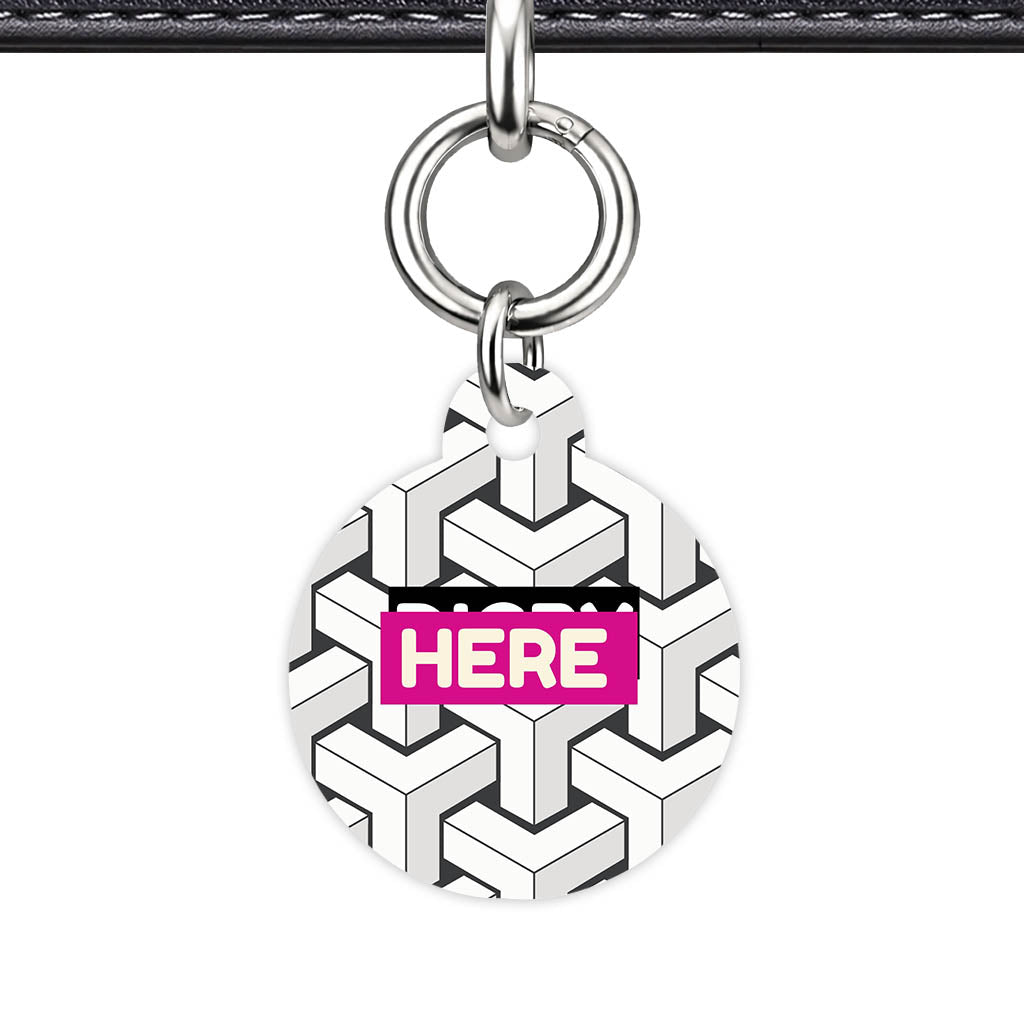 Mono Cubism Classic Pet Id (Dog Tag & Cat Tag)