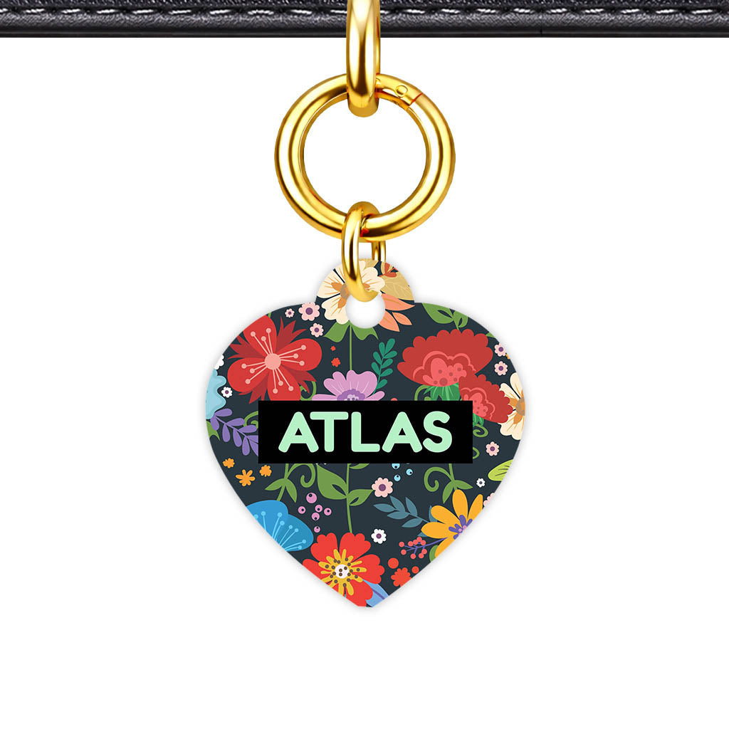Flower f Garden Classic Pet Id (Dog Tag & Cat Tag)