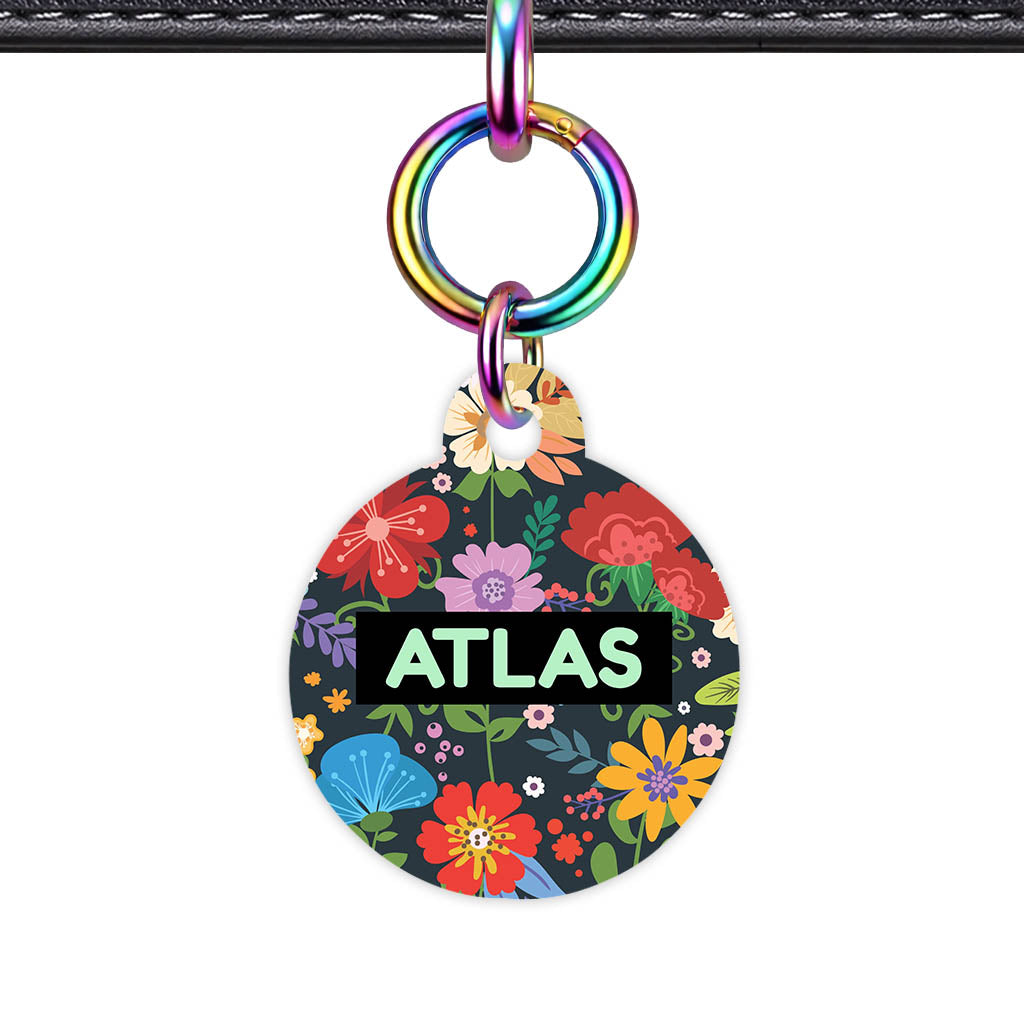 Flower f Garden Classic Pet Id (Dog Tag & Cat Tag)