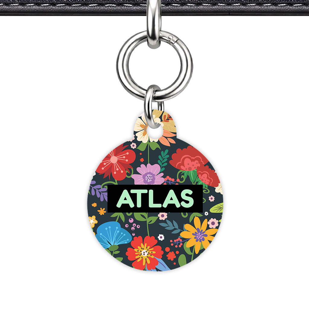 Flower f Garden Classic Pet Id (Dog Tag & Cat Tag)