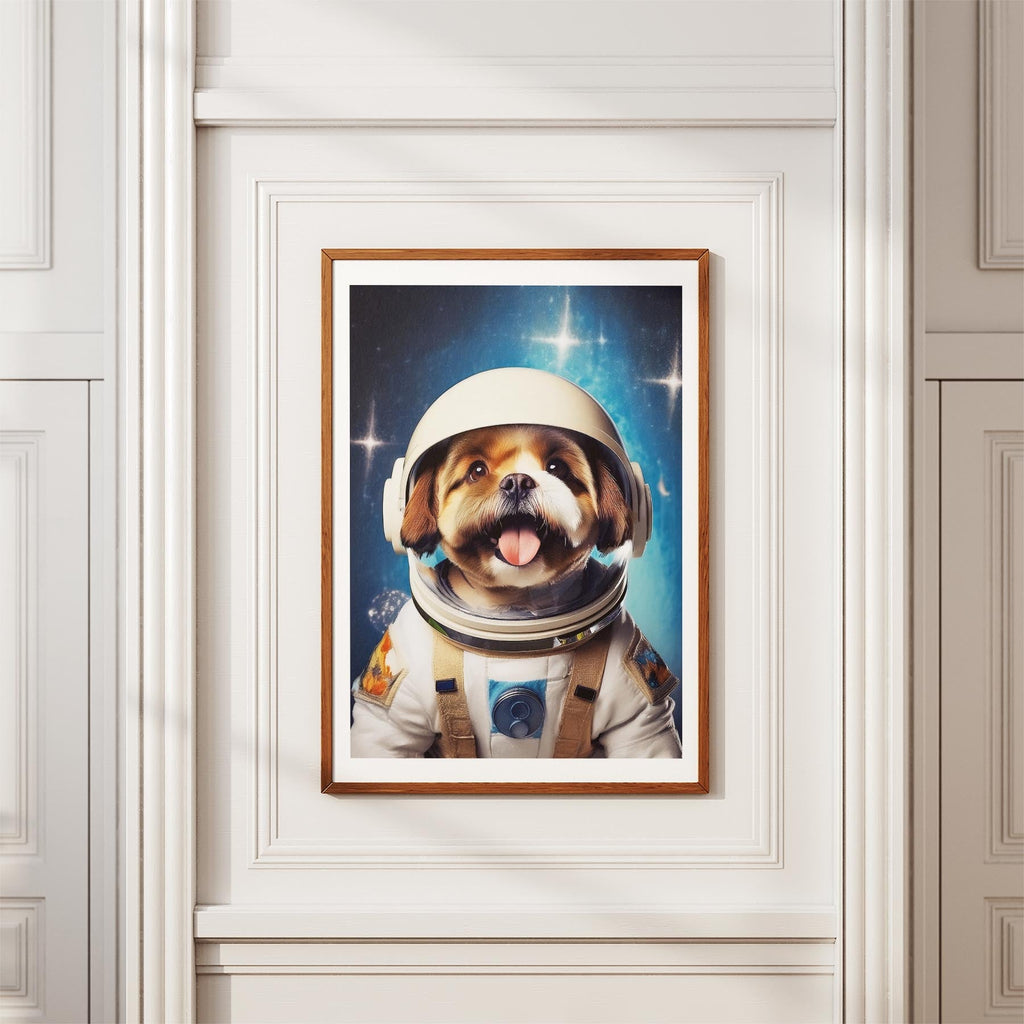 Shih Tzu Astronaut Dog Series image 3