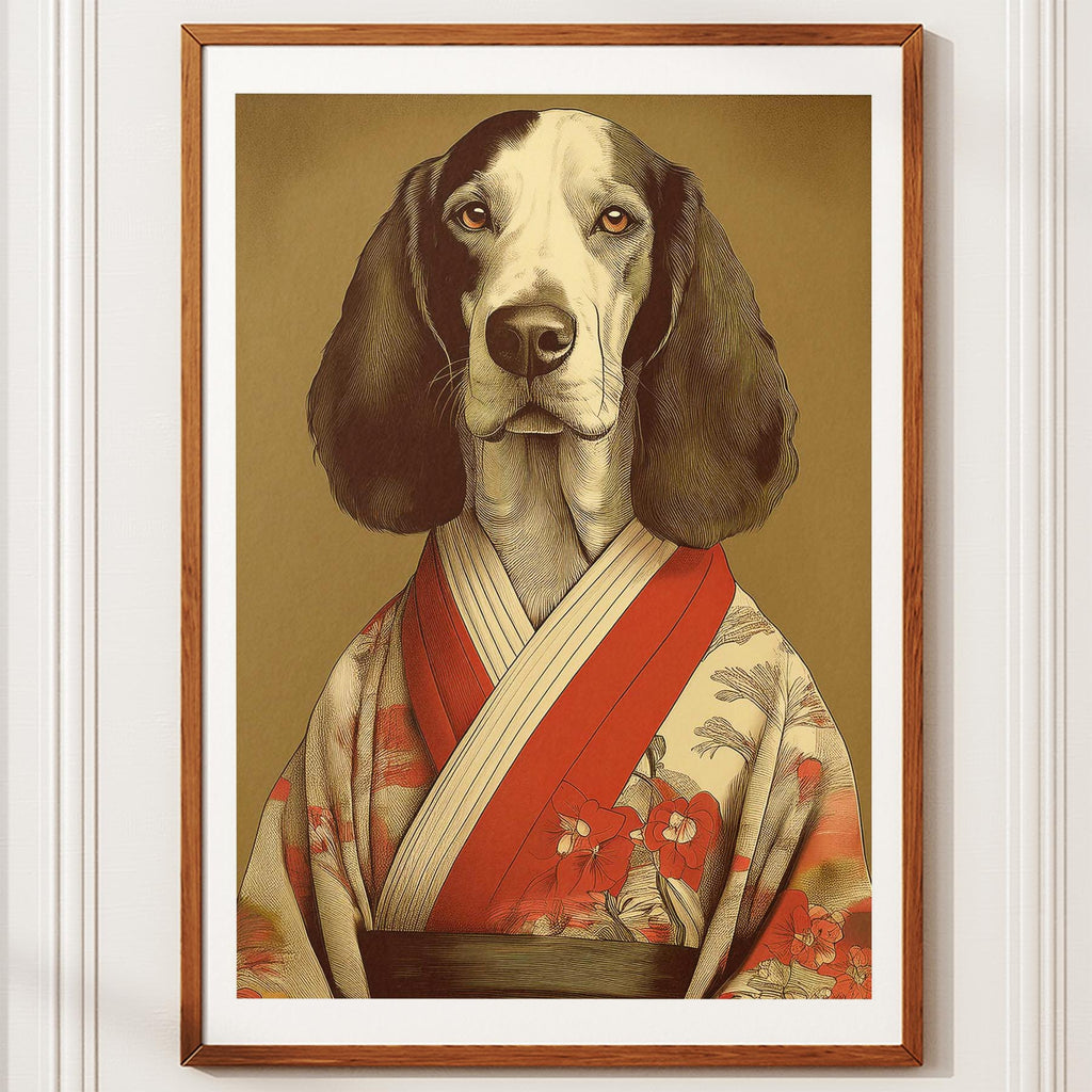 Gordon Setter Japanse Kimono Dog Series image 10