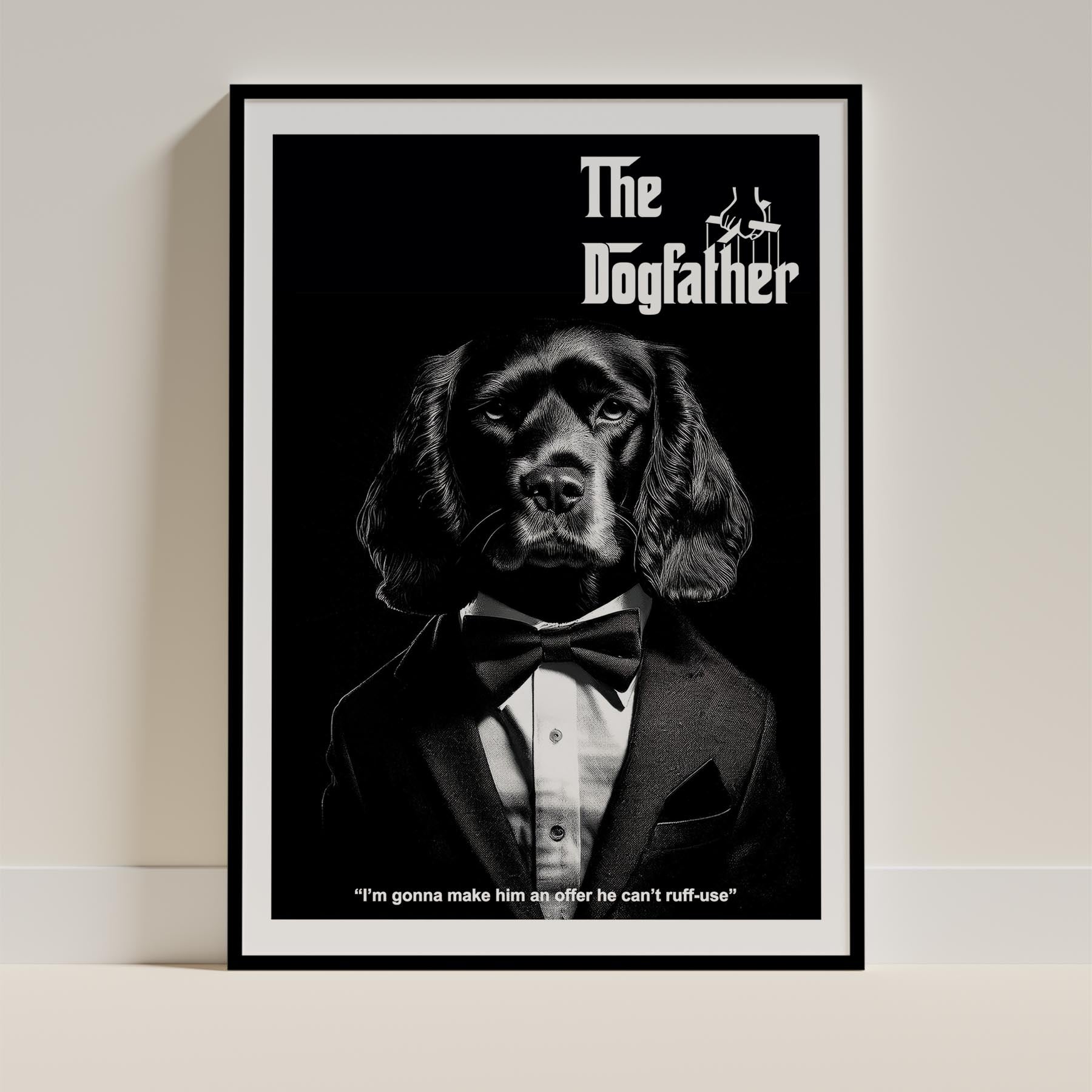 Cocker Spaniel Mafia Dog Series image 0