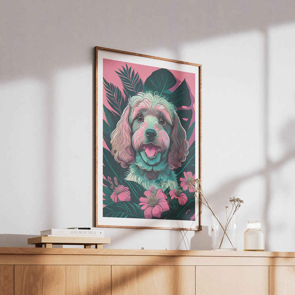 Cavoodle 2 Flowery Dog image 6