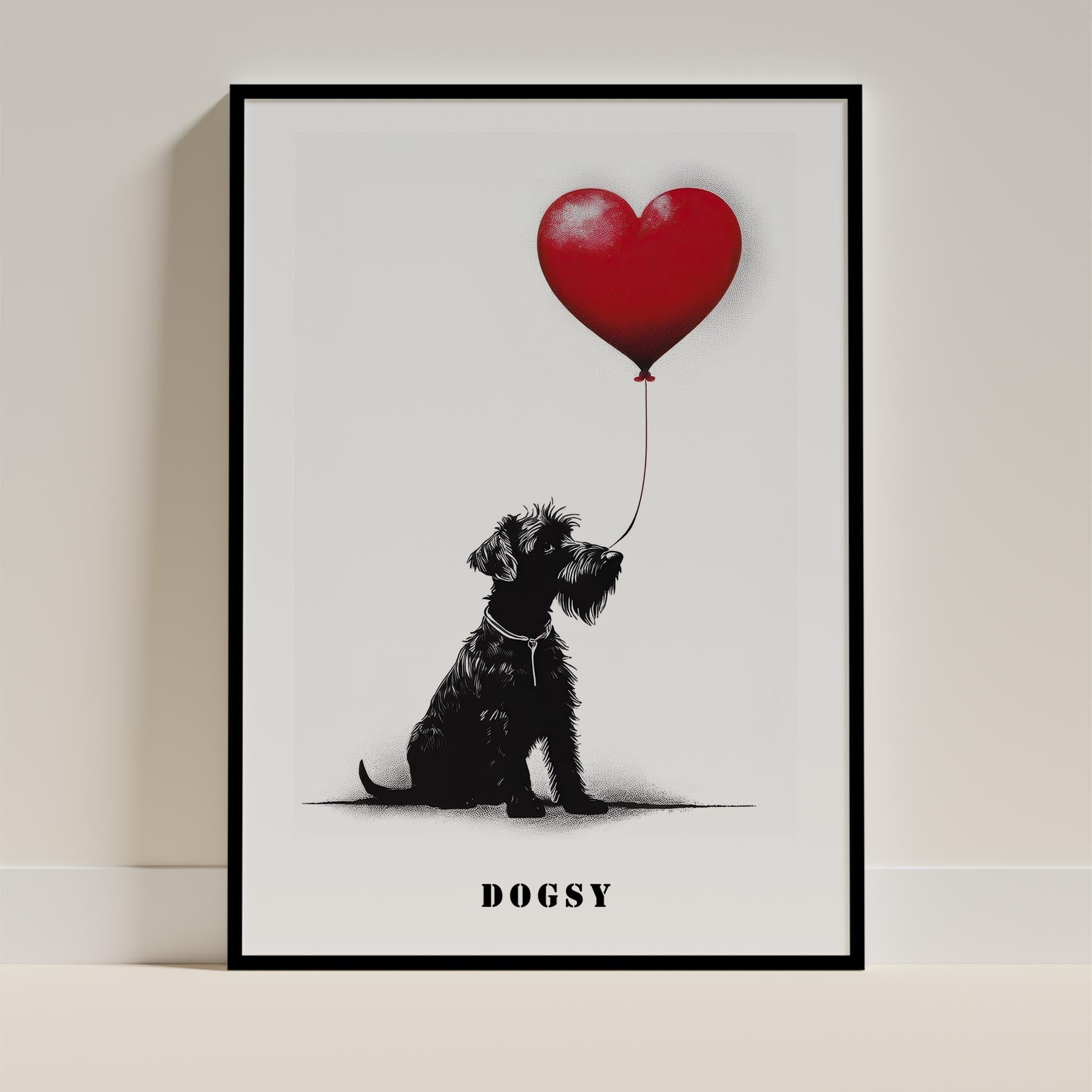 Irish Terrier Dog Art Print Unframed Vol 1 | 11 Unique Designs | Wall Art Gift for Dog Lovers - Image 8 | Dogsy & Co
