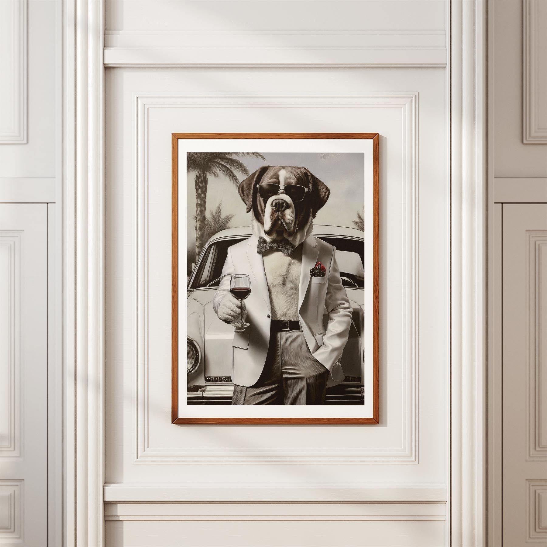 Saint Bernard The Distinguished Gentleman Dog Series image 3