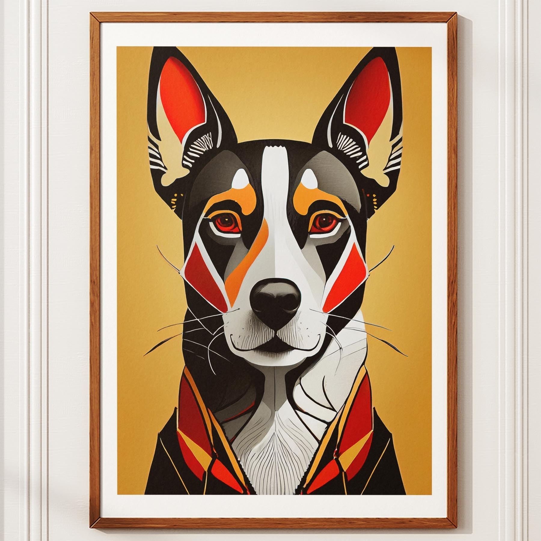 Kelpie Geometric Orange Series image 10